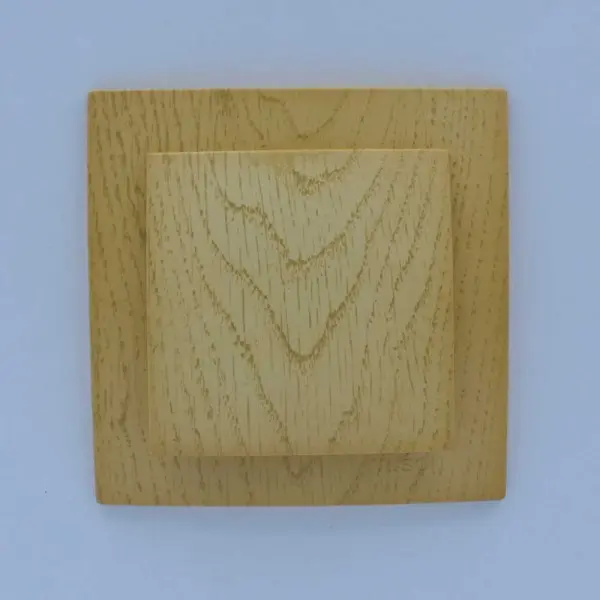 Вимикач Nilson Touran клен 1кл ( 24281001 ) - фото №1