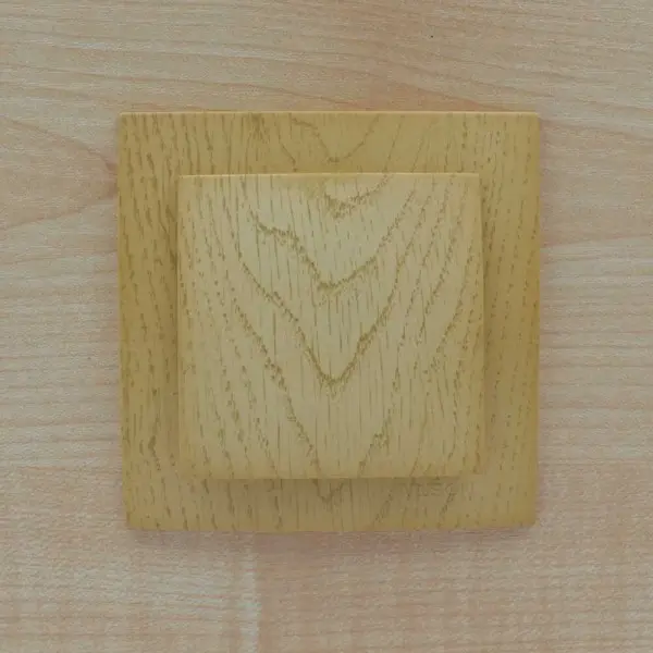 Вимикач Nilson Touran клен 1кл ( 24281001 ) - фото №5