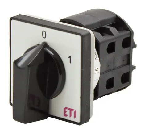 Кулачковый переключатель ETI 004773021 CS 63 10 U (3p «0-1» 63A)