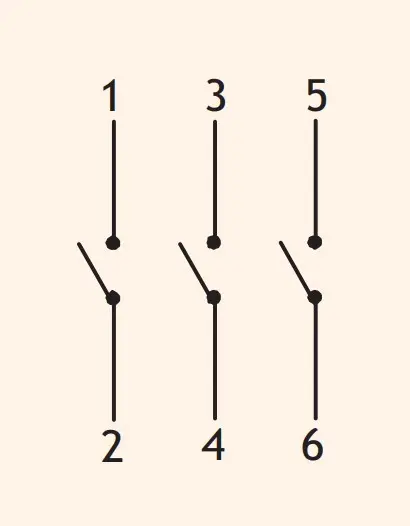 Кулачковый переключатель ETI 004773021 CS 63 10 U (3p «0-1» 63A) - фото №2