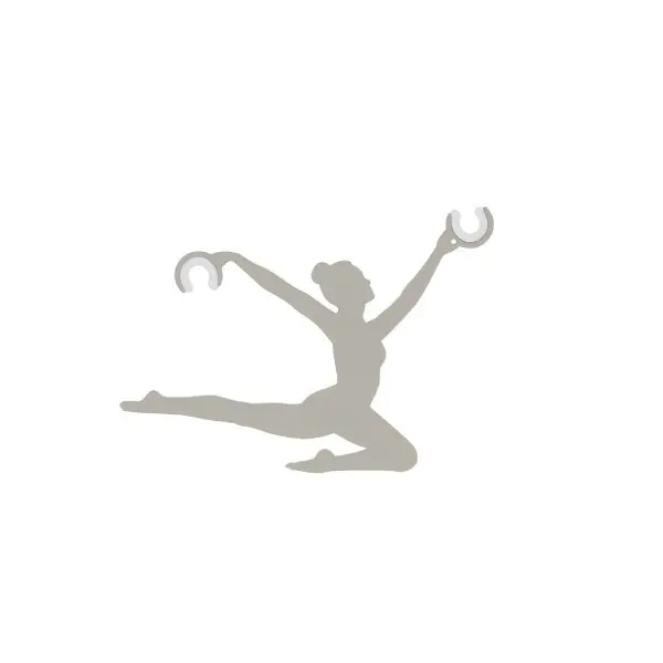 Декоративная ручка для регулировки кабеля Nowodvorski 11801 Ballerina светло-серая Декоративная ручка для регулировки кабеля Nowodvorski 11801 Ballerina светло-серая