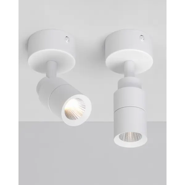 Светильник поворотный, спот Kloodi KD-02 5W 3K WH LED 400Lm IP20 белый - фото №1 Светильник поворотный, спот Kloodi KD-02 5W 3K WH LED 400Lm IP20 белый - фото №1