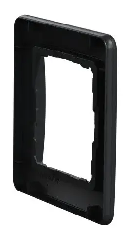 Однопостова рамка Schneider Electric Sedna Design чорна SDD314801 - фото №2