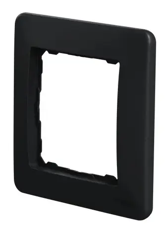 Однопостова рамка Schneider Electric Sedna Design чорна SDD314801 - фото №4