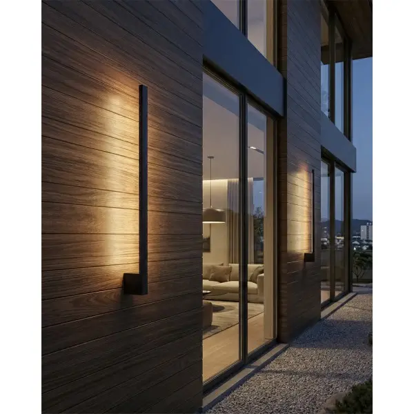 Уличный светильник Kanlux 45870 Yalte CCT LED 1x9W 3000K/4000K/6500K 330Lm IP54 черный - фото №1