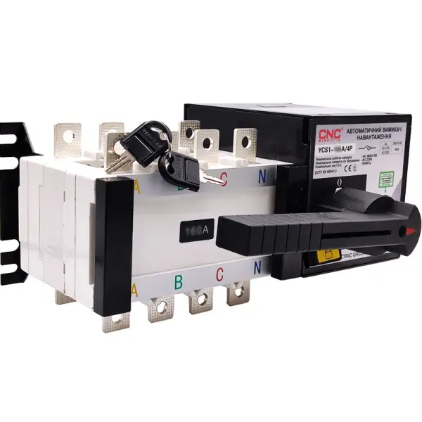 Устройство автоматического ввода резерва CNC YCS1-400А 4Р АС 415В (Б00043130)