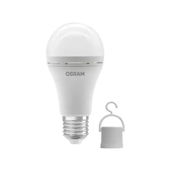 Светодиодная аккумуляторная лампочка Osram 4099854190087 E27 1x8W 2700K 806Lm IP20 - фото №3 Светодиодная аккумуляторная лампочка Osram 4099854190087 E27 1x8W 2700K 806Lm IP20 - фото №3