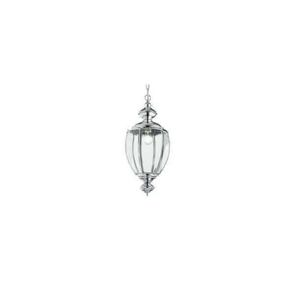 Подвесной светильник, люстра Ideal Lux NORMA SP1 BIG CROMO