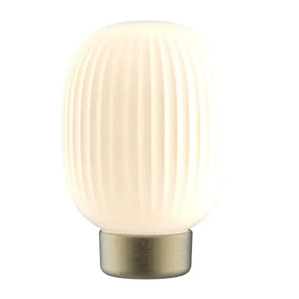 Настільна лампа з акумулятором Goldlux 329837 Latte Led 1x1.8W 2700K 150Lm IP20 Золота - фото №2 Настільна лампа з акумулятором Goldlux 329837 Latte Led 1x1.8W 2700K 150Lm IP20 Золота - фото №2