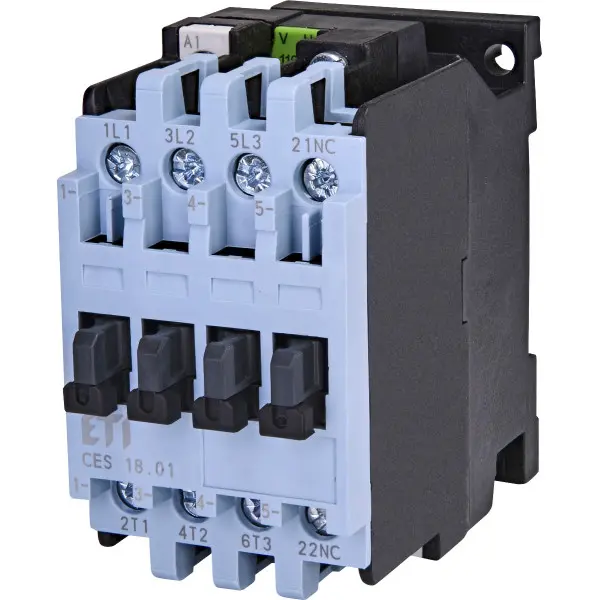 Контактор ETI 004646538 CES 18.01 (7.5 kW) 230V AC Контактор ETI 004646538 CES 18.01 (7.5 kW) 230V AC