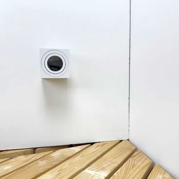 Світильник точковий накладний MANHATTAN-S GU10 IP20 квадрат білий Violux ( 341002 ) - фото №1