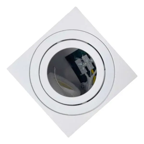 Світильник точковий накладний MANHATTAN-S GU10 IP20 квадрат білий Violux ( 341002 ) - фото №3