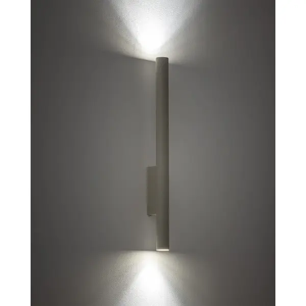 Бра, настенный светильник Nowodvorski 10892 Fourty Wall XL GU10 2x10W IP20 светло-серый - фото №1 Бра, настенный светильник Nowodvorski 10892 Fourty Wall XL GU10 2x10W IP20 светло-серый - фото №1