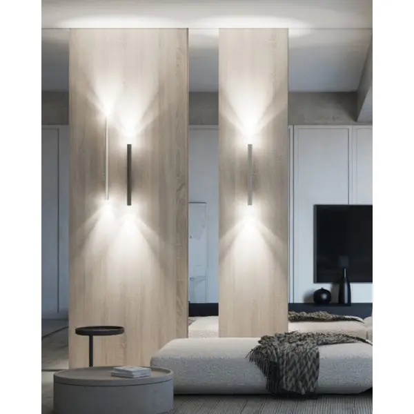 Бра, настенный светильник Nowodvorski 10892 Fourty Wall XL GU10 2x10W IP20 светло-серый - фото №4 Бра, настенный светильник Nowodvorski 10892 Fourty Wall XL GU10 2x10W IP20 светло-серый - фото №4