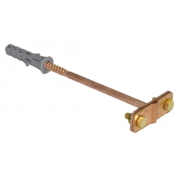 Фасадний тримач блискавковідводу DKC ND2307CC для прута Ø8-10мм або смуги до 30мм 100х57мм