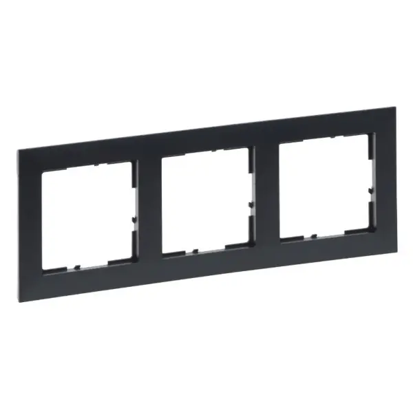 Рамка 3-постовая Legrand SUNO (графит) 721553