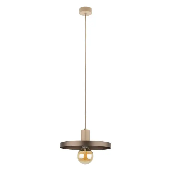 Подвесной светильник, люстра TK Lighting 10757 Sila E27 1x15W IP20 коричневый