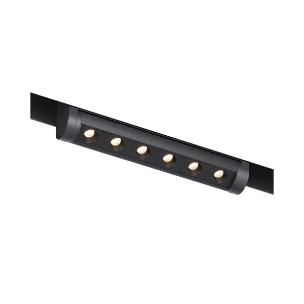 Магнитный трековый светильник Kloodi KDMG-TORN130 6W 4K BK LED 480Lm IP20 черный - фото №1 Магнитный трековый светильник Kloodi KDMG-TORN130 6W 4K BK LED 480Lm IP20 черный - фото №1