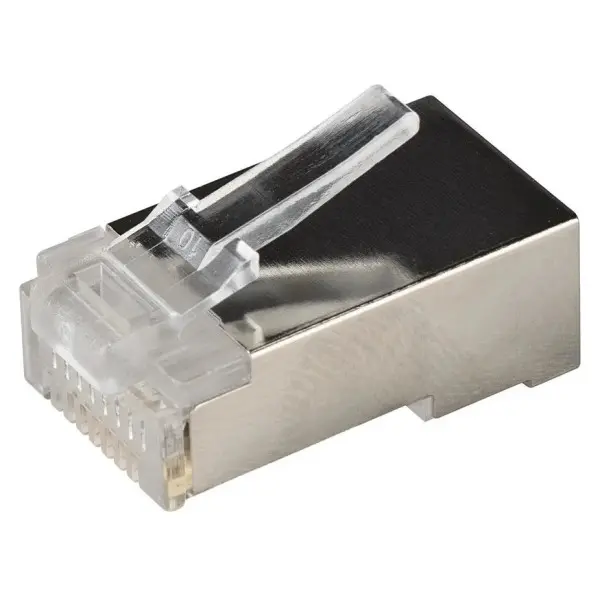 Коннектор TNSy RJ458P8C FTP cat.5Е (TNSy5503255) - фото №1 Коннектор TNSy RJ458P8C FTP cat.5Е (TNSy5503255) - фото №1