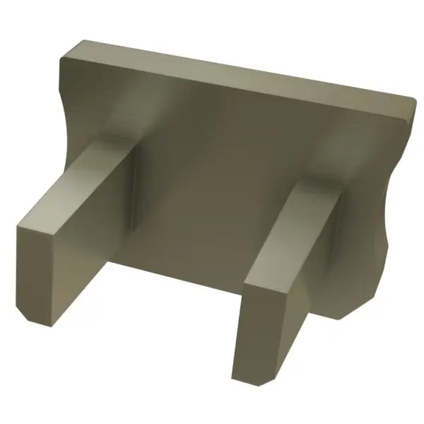 Заглушка Lumines для типу X без отвору сталь