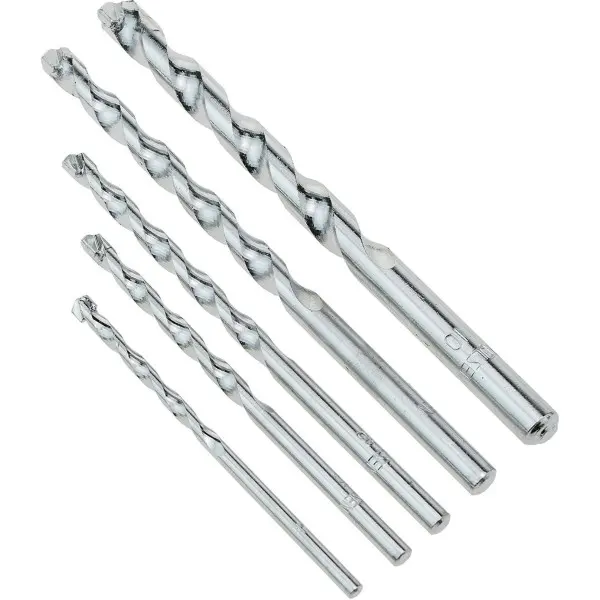 Набір свердлів по цеглі/бетону Tolsen (75459) 4-10мм (5шт) - фото №1