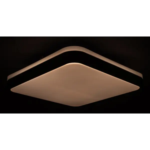 Матовий світильник Vestum GLOW 60Вт 391x391x65мм 3000К-6500К горіх - фото №1