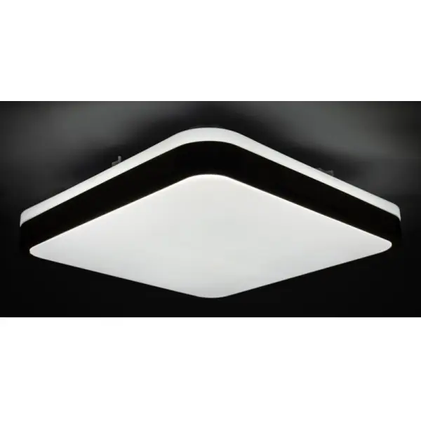 Матовий світильник Vestum GLOW 60Вт 391x391x65мм 3000К-6500К горіх - фото №3