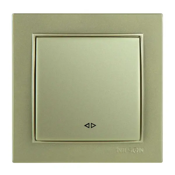 Выключатель Nilson Thor золото 1кл промежуточный ( 27151010 )