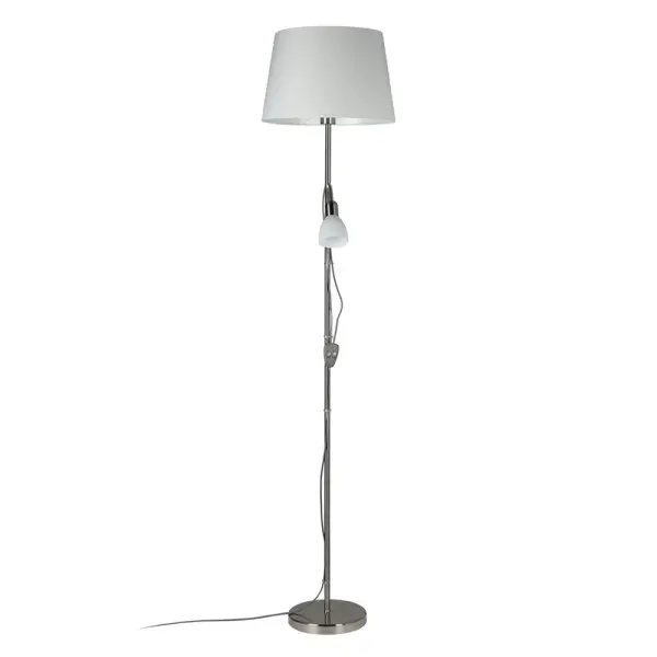 Торшер Eglo 95686 Conesa E27+E14 1+1x60W+40W IP20 никелевый - фото №4