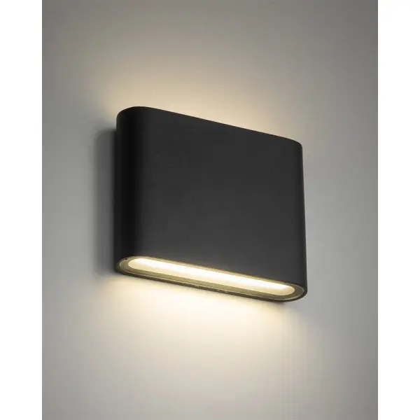 Уличный светильник TK Lighting 18082 Arwena S LED 2x3W 3000K 360Lm IP54 серый - фото №1