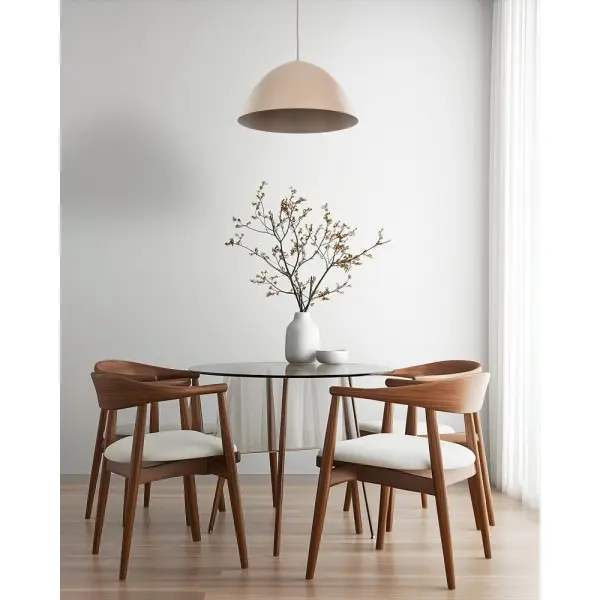Подвесной светильник, люстра TK Lighting 10657 Faro E27 1x15W IP20 бежевый - фото №2