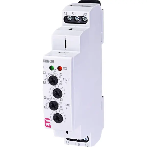 Реле часу ETI 002470003 CRM-2H UNI 12-240V AC/DC Реле часу ETI 002470003 CRM-2H UNI 12-240V AC/DC