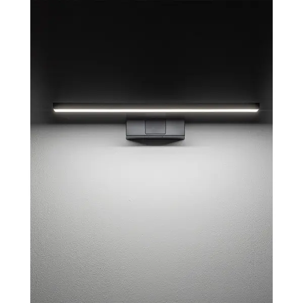 Світильник підсвітка для дзеркала Nowodvorski 310676 Cezanne LED S 1x8W 4000K 600Lm IP44 чорний - фото №2