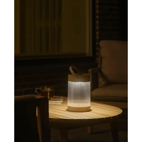 Вуличний світильник на сонячній батареї Nordlux 2518215009 Coupar LED 1x3.2W 3000K 150Lm IP44 пісочний - фото №1