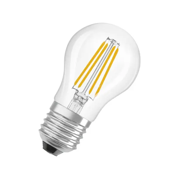 Светодиодная лампочка Osram 4099854443947 LED E27 DIM 1x3.4W 2700K 470Lm IP20 - фото №1 Светодиодная лампочка Osram 4099854443947 LED E27 DIM 1x3.4W 2700K 470Lm IP20 - фото №1