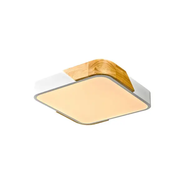 Потолочный светильник Italux PLF-13187-WH-WO Santer LED 1x24W 3000K 2400Lm IP20 белый - фото №2 Потолочный светильник Italux PLF-13187-WH-WO Santer LED 1x24W 3000K 2400Lm IP20 белый - фото №2