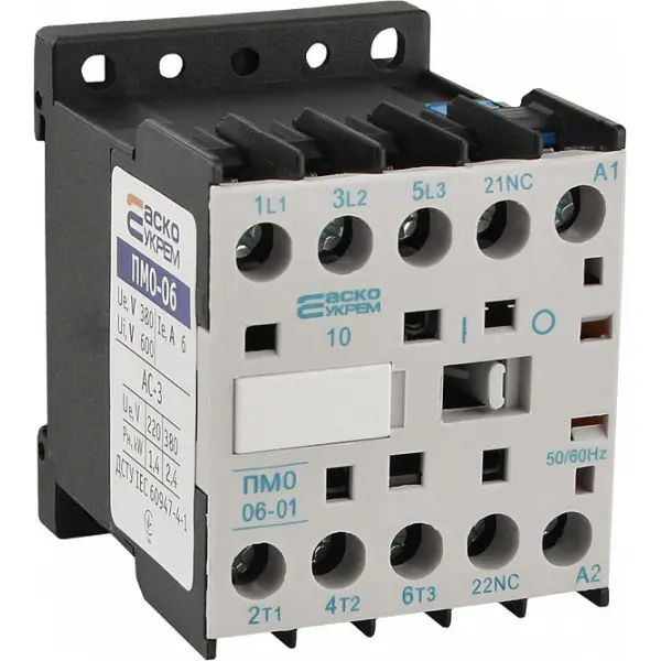 Миниконтактор Аско-Укрем ПМ 0-06-01 C7 36В LC1-K0601 (A0040010136) Миниконтактор Аско-Укрем ПМ 0-06-01 C7 36В LC1-K0601 (A0040010136)