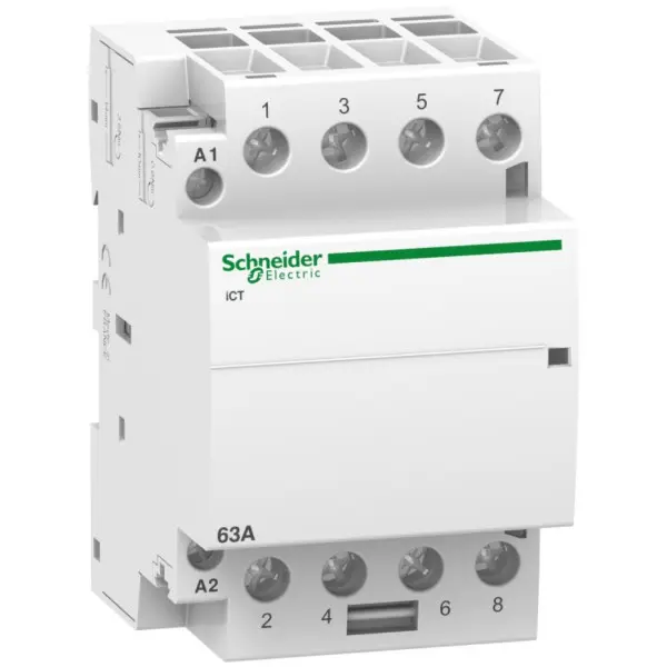 Контактор Schneider Electric A9C20164 63A 4НО 24В Контактор Schneider Electric A9C20164 63A 4НО 24В