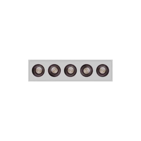 Точковий світильник Kloodi KD-PIXEL 5X2 10W 4K WH LED IP20 білий - фото №2 Точковий світильник Kloodi KD-PIXEL 5X2 10W 4K WH LED IP20 білий - фото №2