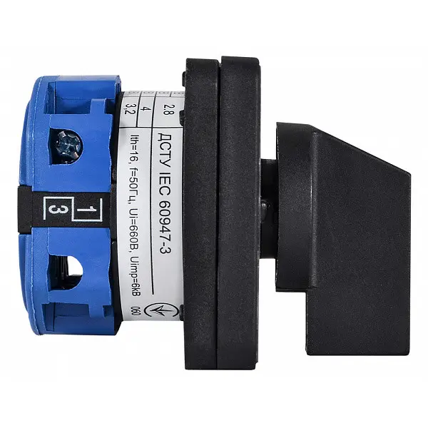 Пакетний перемикач Аско-Укрем ПКП SBI 1 полюс 16А/1.821(0-1 (A0110010048) - фото №1