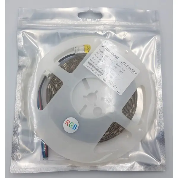 LED лента RISHANG 30-5050-12V-IP20 6.48W RGB 5м (RD0030AQ) - фото №6