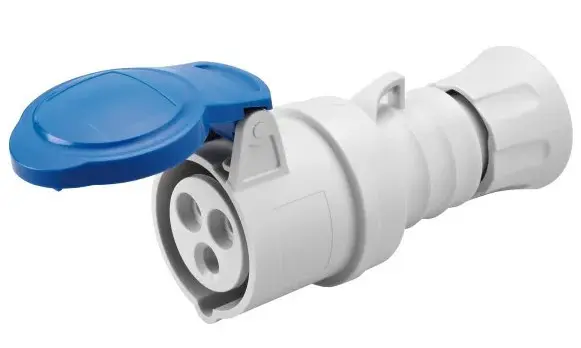 Переносной разъем GEWISS IP44 2P+E 16A 230В (GW62004H)