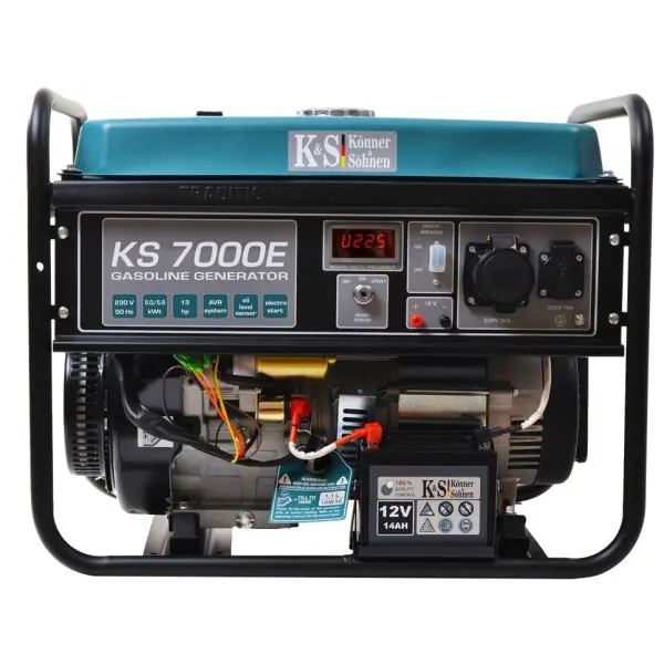Бензиновый генератор KS 7000E, Könner&Söhnen 5,5кВт Бензиновый генератор KS 7000E, Könner&Söhnen 5,5кВт