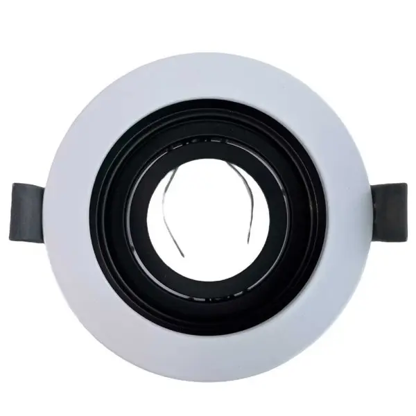 Світильник точковий Violux AMSTERDAM-R GU10 IP20 біло-чорний ( 130201 ) - фото №1