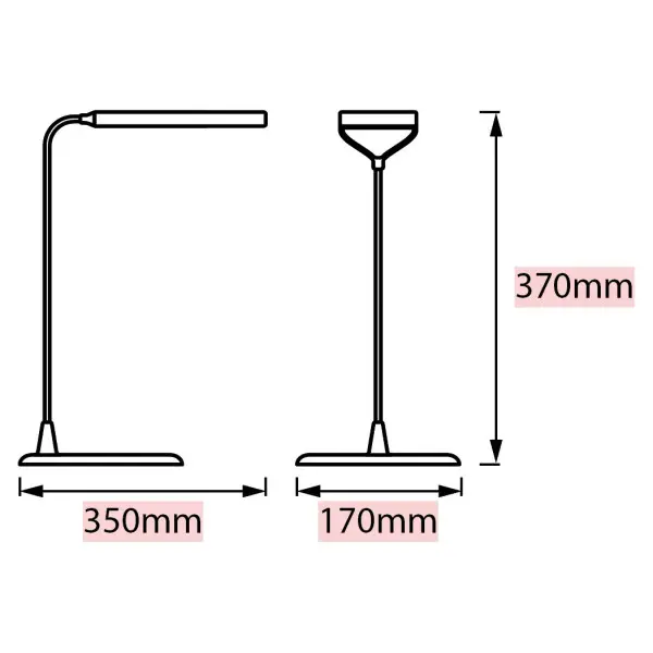 Настільний LED світильник Ledvance Panan Disc 5Вт 3000K (4058075321267) - фото №2