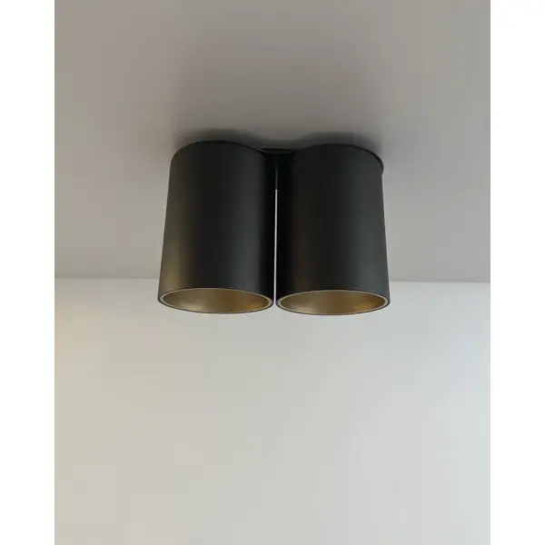 Точковий світильник Nowodvorski 38087 Eye Tone II GU10 2x10W IP20 чорний - фото №2