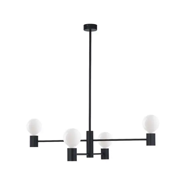 Люстра Nowodvorski 7931 Radius E27 4x25W IP20 чорна