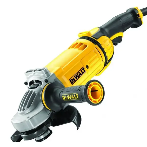 Кутова мережева шліфмашина DeWALT DWE4557 2400Вт Ø180мм 8500об/хв - фото №2 Кутова мережева шліфмашина DeWALT DWE4557 2400Вт Ø180мм 8500об/хв - фото №2