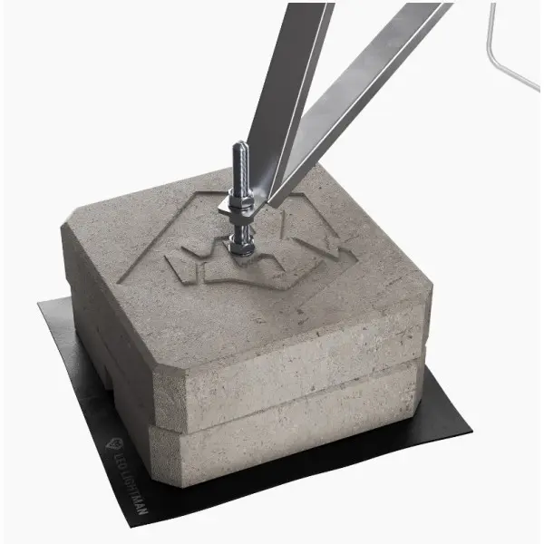 Молниеприемник с трехногой Leo Lightman 6м Al/Ni (408606) - фото №3