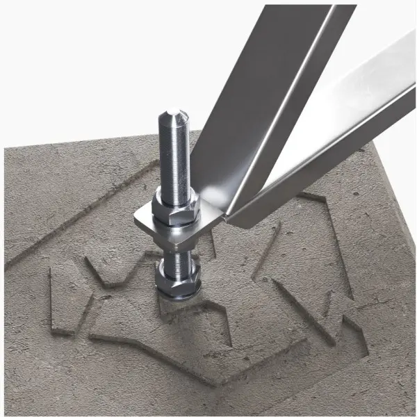 Молниеприемник с трехногой Leo Lightman 6м Al/Ni (408606) - фото №4